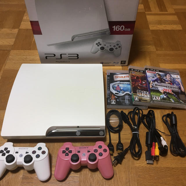 PlayStation3(プレイステーション3)のPS3 CECH-2500A プレステ3 本体セット HDMIケーブル エンタメ/ホビーのゲームソフト/ゲーム機本体(家庭用ゲーム機本体)の商品写真