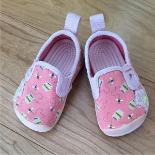 クロックス(crocs)のプーさん  クロックス スリッポン  12cm(スリッポン)