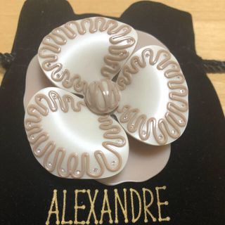 アレクサンドルドゥパリ(Alexandre de Paris)のたろまり様専用 おまとめ割引アレクサンドル 小サイズ  ピンク バレッタ(バレッタ/ヘアクリップ)