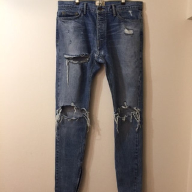 FEAR OF GOD Selvedge Denim Vintage デニム35