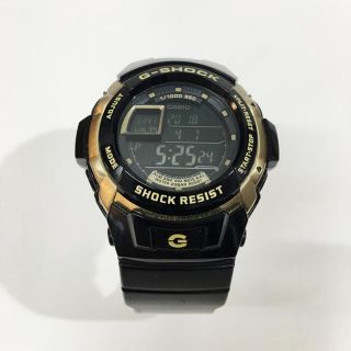 ジーショック(G-SHOCK)のG-SHOCK 時計 Gショック ブラック×ゴールド ウォッチ(腕時計(デジタル))