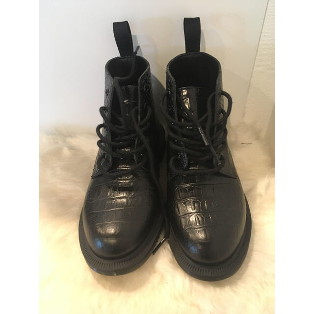 Dr.Martens  型押し  ブーツ