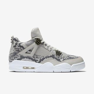 ナイキ(NIKE)のNIKE AIR JORDAN 4 PREMIUM ジョーダン4 白蛇 スネーク(スニーカー)