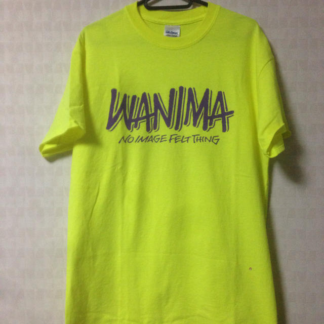 WANIMA ロゴTシャツ 蛍光イエロー | フリマアプリ ラクマ