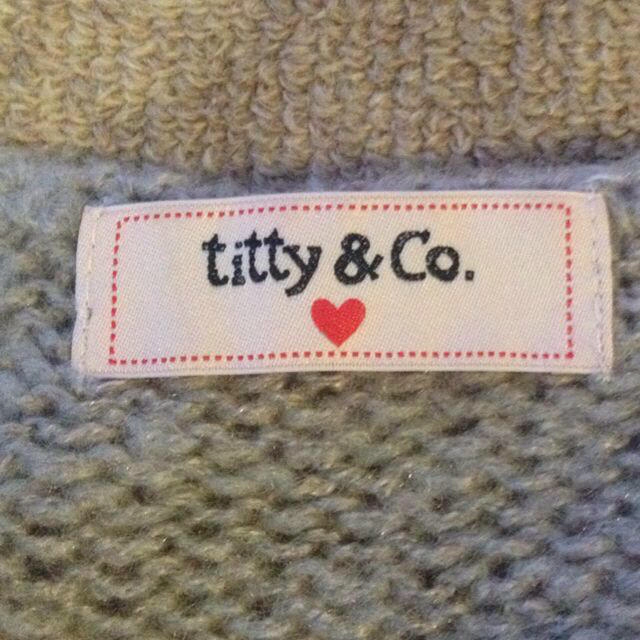 titty&co(ティティアンドコー)のらんらん様専用ニット2点 レディースのトップス(ニット/セーター)の商品写真