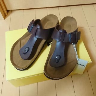 ビルケンシュトック(BIRKENSTOCK)の新品 ビルケンシュトック  TATAMI タタミ figi ギゼ  39(サンダル)