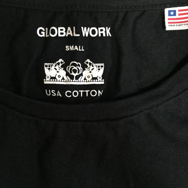 GLOBAL WORK(グローバルワーク)のGLOBAL WORK USAコットンTシャツ レディースのトップス(Tシャツ(半袖/袖なし))の商品写真