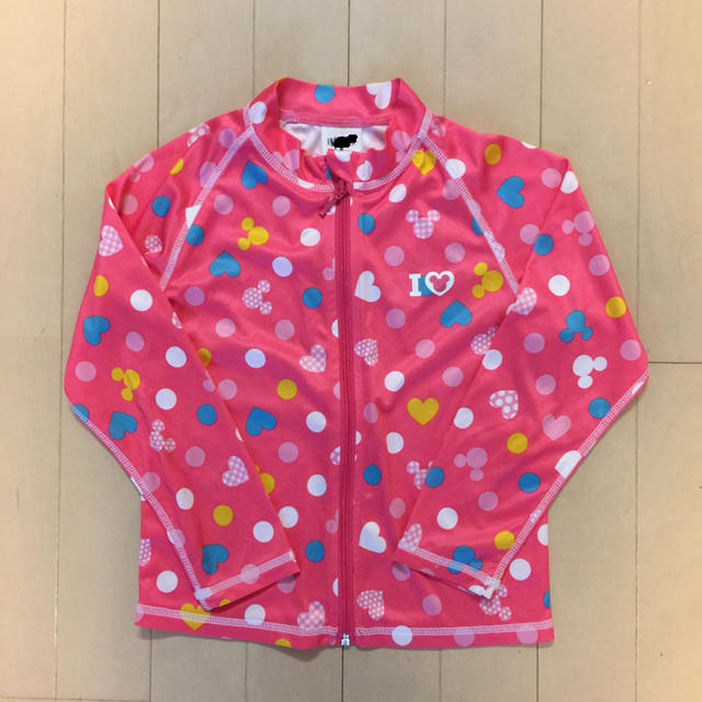 イグニオ ディズニー ラッシュガード 120 キッズ/ベビー/マタニティのキッズ服女の子用(90cm~)(水着)の商品写真