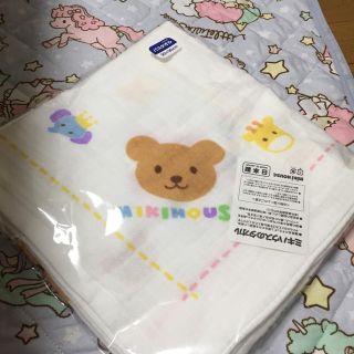 ミキハウス(mikihouse)のマリン様専用   ミキハウス  バスタオル(おくるみ/ブランケット)