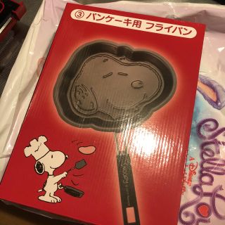 スヌーピー(SNOOPY)の専用★フライパン、トートセットスヌーピー 新品★パンケーキ用フライパン(鍋/フライパン)