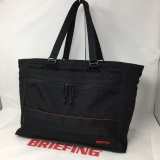 ブリーフィング(BRIEFING)の【BRIEFING】SQ TOTE トートバッグ 黒 バリスティックナイロン(トートバッグ)