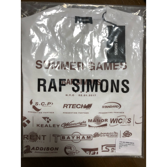 RAF SIMONS(ラフシモンズ)のRAF SIMONS ロンT 新品 メンズのトップス(Tシャツ/カットソー(七分/長袖))の商品写真