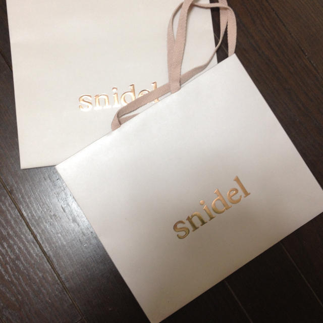 SNIDEL(スナイデル)のスナイデル＊ショップバック レディースのバッグ(ショップ袋)の商品写真