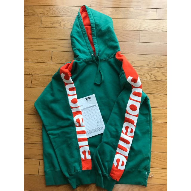 メンズsupreme sideline hooded sweatshirt サイズL