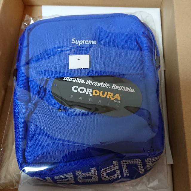 supreme shoulder bag royal bule