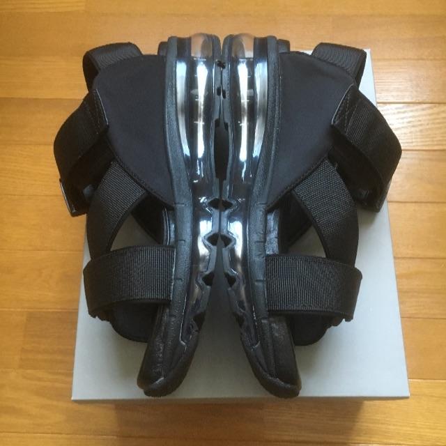 エアソールサンダル ブラック Mサイズ（26.5㎝） HARE