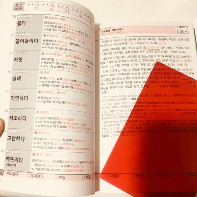 韓国語能力試験 Topik 単語帳の通販 By スズ S Shop ラクマ