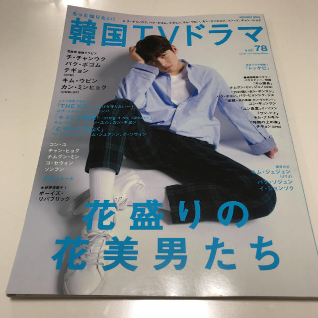 チ チャンウク 雑誌 韓国TVドラマ vol.78 エンタメ/ホビーの雑誌(その他)の商品写真