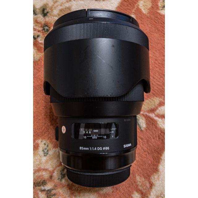 非売品 DG f1.4 85mm シグマ - SIGMA HSM ND8付 キヤノンEFマウント Art レンズ(単焦点)
