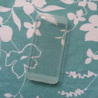 新品iPhone5/5s用TPUケース白(モバイルケース/カバー)