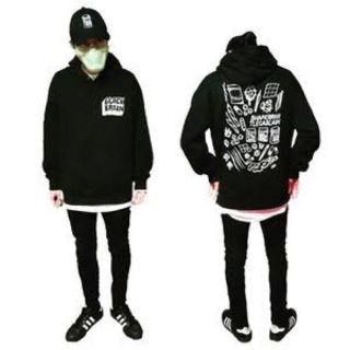 BLACKBRAIN BLACK PARLOUR PULLOVER HOODIE(パーカー)