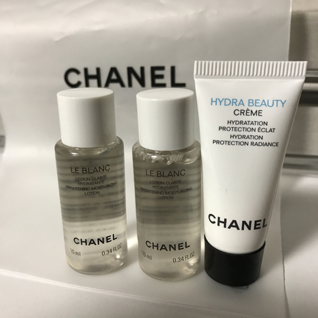 CHANEL(シャネル)のCHANEL・サンプル・化粧水・保湿クリーム未使用 コスメ/美容のキット/セット(サンプル/トライアルキット)の商品写真