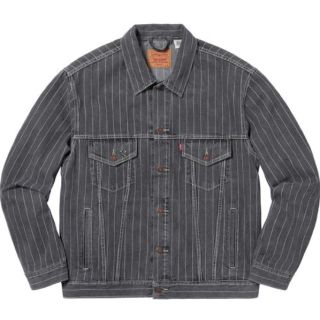 シュプリーム(Supreme)のSupreme Levi’s Pinstripe Trucker Jacket(Gジャン/デニムジャケット)