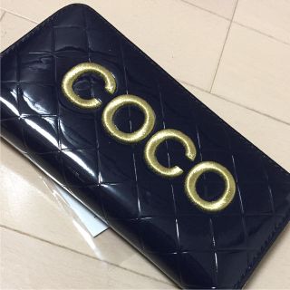 ココ(Coco)の★新品・未使用★COCO長財布 ネイビー(財布)