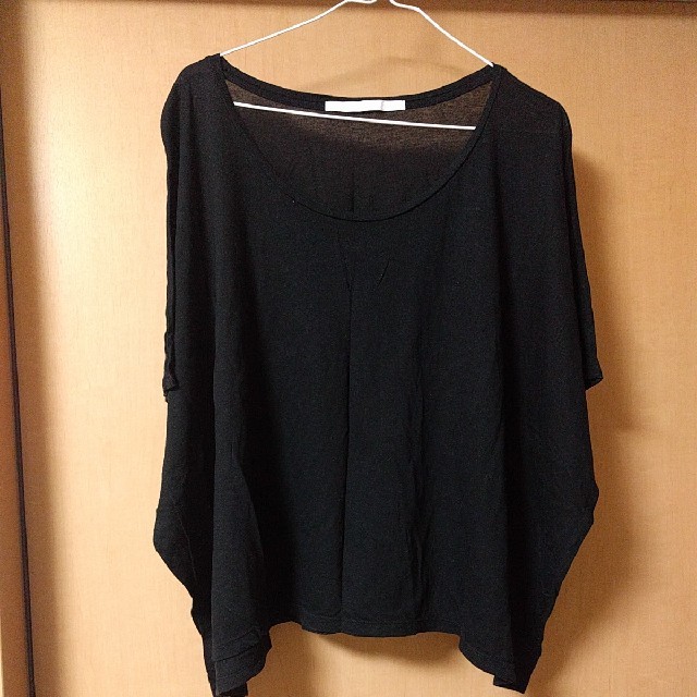 BLACK by moussy(ブラックバイマウジー)のBLACK by moussyドルマンTシャツ レディースのトップス(Tシャツ(半袖/袖なし))の商品写真