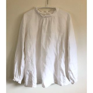 ネストローブ(nest Robe)のネストローブ リネンスタンドフリルブラウス 2way(シャツ/ブラウス(長袖/七分))