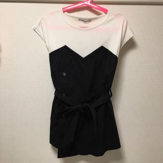 ローズバッド(ROSE BUD)の新品 ベアトップ風Ｔシャツ(ベアトップ/チューブトップ)