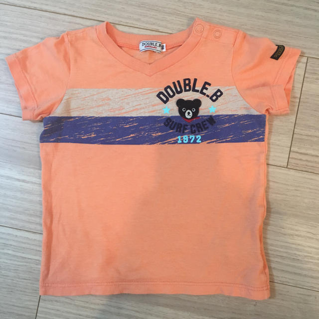 DOUBLE.B(ダブルビー)のダブルビー 半袖Tシャツ 90 キッズ/ベビー/マタニティのキッズ服男の子用(90cm~)(Tシャツ/カットソー)の商品写真