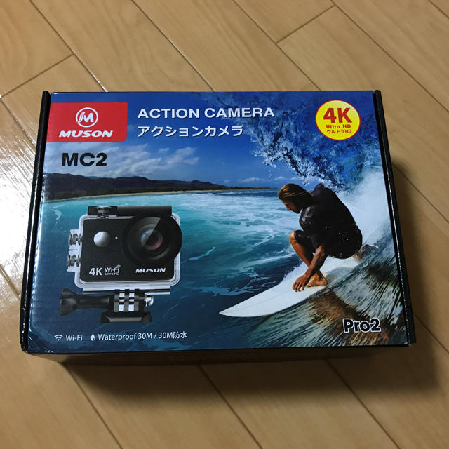 MUSON 4K アクションカメラ 自撮り棒セット ビデオカメラ MUSON 4K アクションカメラ 自撮り棒セット ビデオカメラ