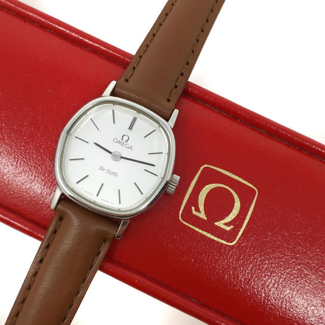 オメガ 値引き可 デビル 手巻き 動作品 良品 正規品保証 ヴィンテージ腕時計