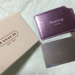 コーチ(COACH)の新品未使用コーチハンドミラー(ミラー)