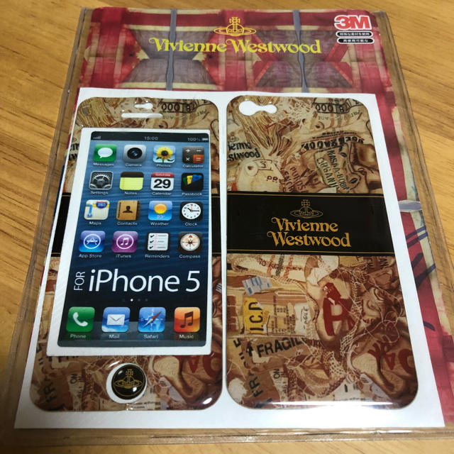 Vivienne Westwood(ヴィヴィアンウエストウッド)のヴィヴィアン ウエストウッド iPhone5/s 着せ替え  スマホ/家電/カメラのスマホアクセサリー(iPhoneケース)の商品写真