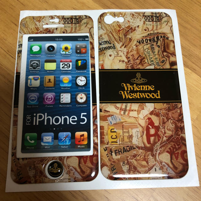 Vivienne Westwood(ヴィヴィアンウエストウッド)のヴィヴィアン ウエストウッド iPhone5/s 着せ替え  スマホ/家電/カメラのスマホアクセサリー(iPhoneケース)の商品写真