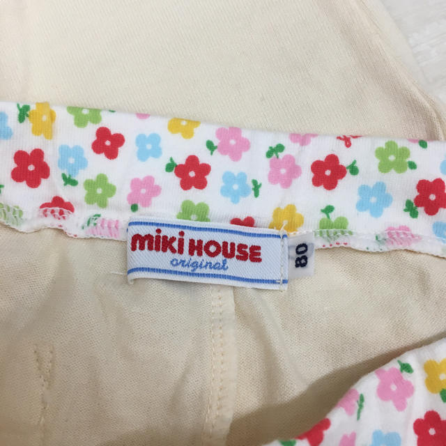 mikihouse(ミキハウス)のミキハウス 七分丈パンツ キッズ/ベビー/マタニティのベビー服(~85cm)(パンツ)の商品写真