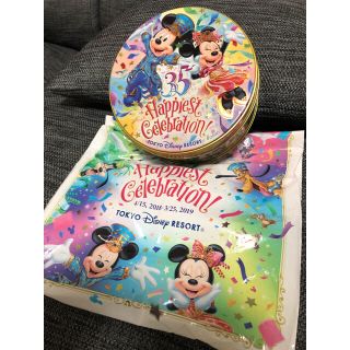 ディズニー(Disney)のディズニー 35周年限定 パフチョコレート缶のみ(キャラクターグッズ)