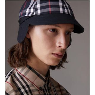 バーバリー(BURBERRY)のgosha rubchinskiy × Burberry ベースボールキャップ(キャップ)