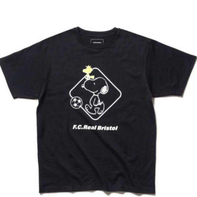 F.C.R.B.(エフシーアールビー)のFCRB スヌーピー  キッズ 120 ブラック  キッズ/ベビー/マタニティのキッズ服男の子用(90cm~)(Tシャツ/カットソー)の商品写真