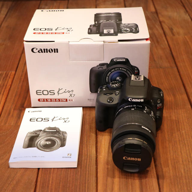 CANON EOS Kiss X7 標準レンズセットカメラ