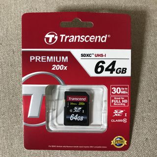 トランセンド(Transcend)の64GB SDカード(その他)