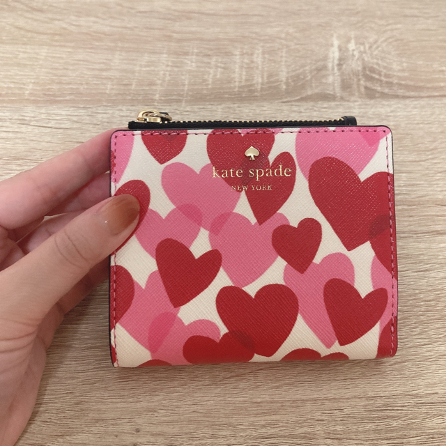 kate spade new york - 【極美品】ケイトスペード 財布 二つ折り ミニ