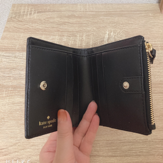 kate spade new york - 【極美品】ケイトスペード 財布 二つ折り ミニ