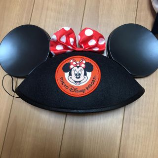 ディズニー(Disney)のディズニー ミニーちゃん 帽子(キャラクターグッズ)