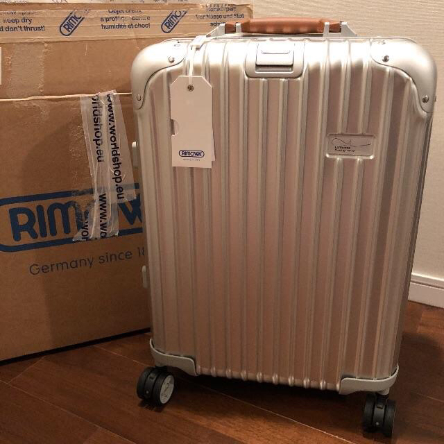 RIMOWA - RIMOWA リモワ ルフトハンザ ボーイング 747-8 34Lの通販 by moani's shop｜リモワならラクマ