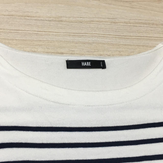 HARE(ハレ)の美品 HARE ボーダー カットソー S メンズのトップス(Tシャツ/カットソー(七分/長袖))の商品写真