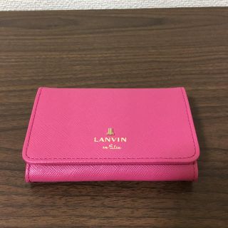 ランバン(LANVIN)のLAVIN（ランバン ）名刺入れ ピンク(名刺入れ/定期入れ)