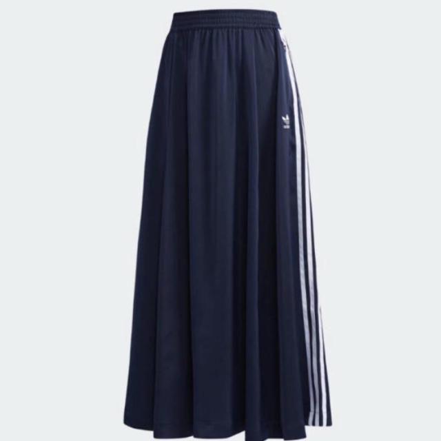 3 STRIPES LONG SKIRT  アディダス  ロングスカート s